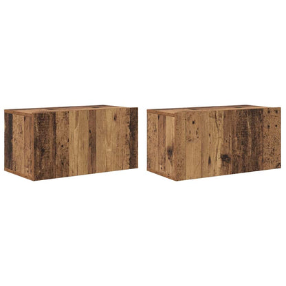 Set mobile TV 2 pcs Multicolore 60 x 30 x 30 cm