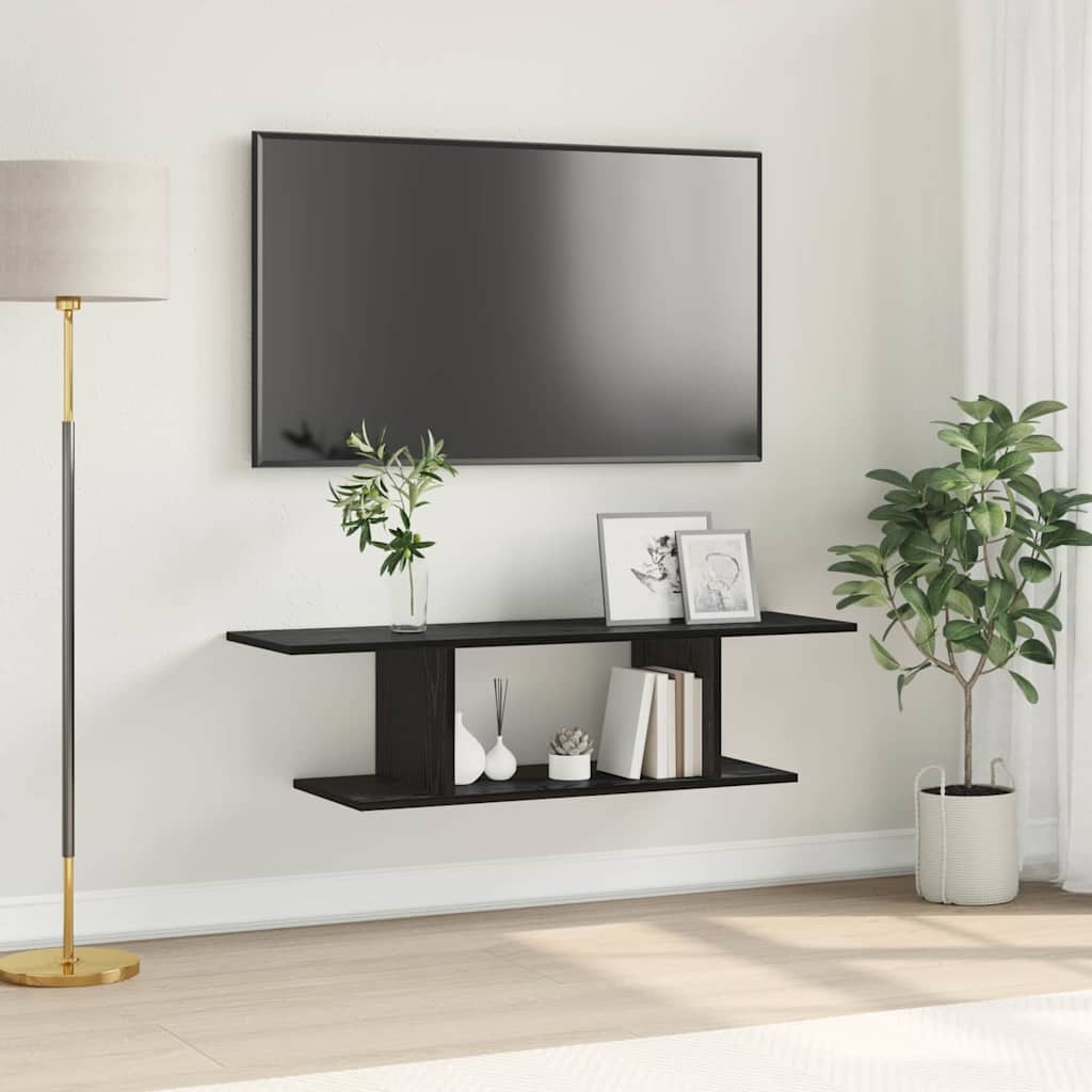 Set mobile TV Nero 103 x 30 x 26,5 cm Legno multistrato