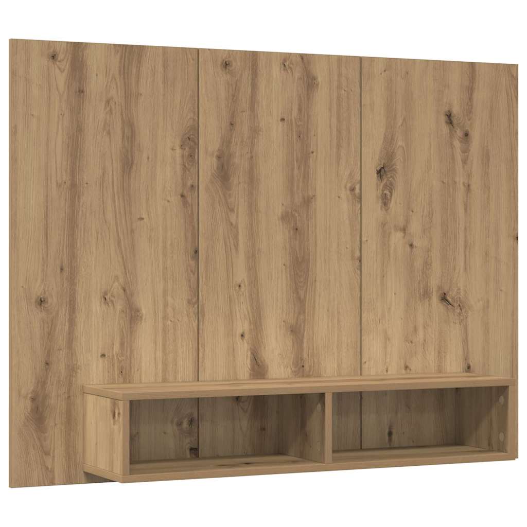 Set mobile TV Rovere artigianale 120 x 23,5 x 90 cm