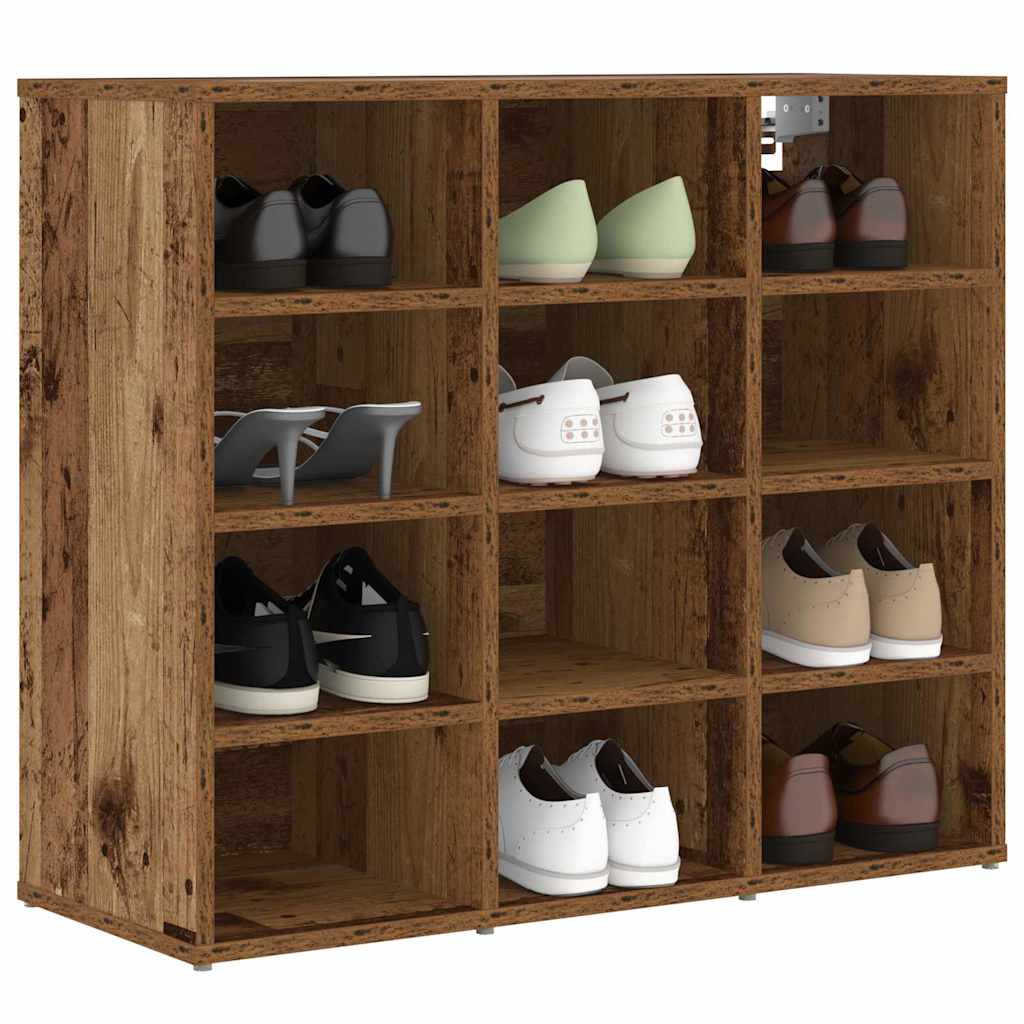 Mobile per scarpe Legno vecchio 77,5 x 30 x 67 cm