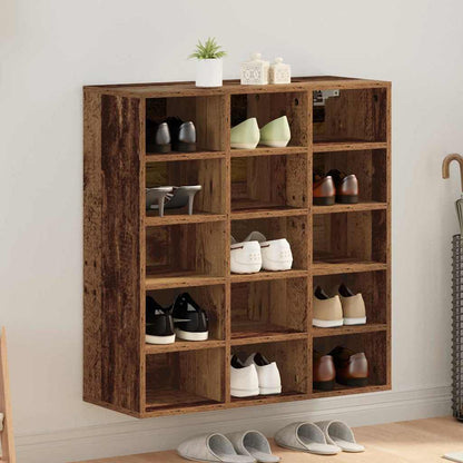 Mobile per scarpe Legno vecchio 77,5 x 30 x 83,5 cm
