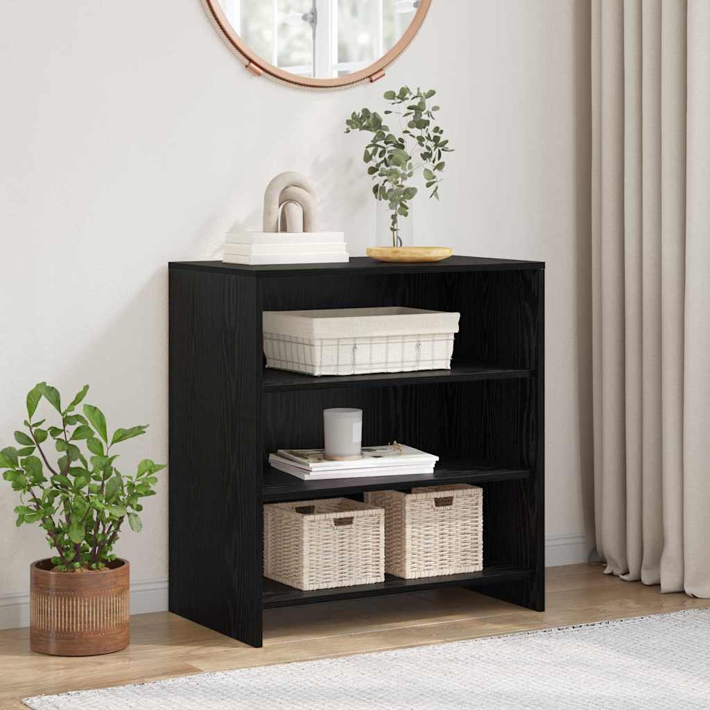 Credenza Nero 70 x 41 x 75 cm Legno multistrato