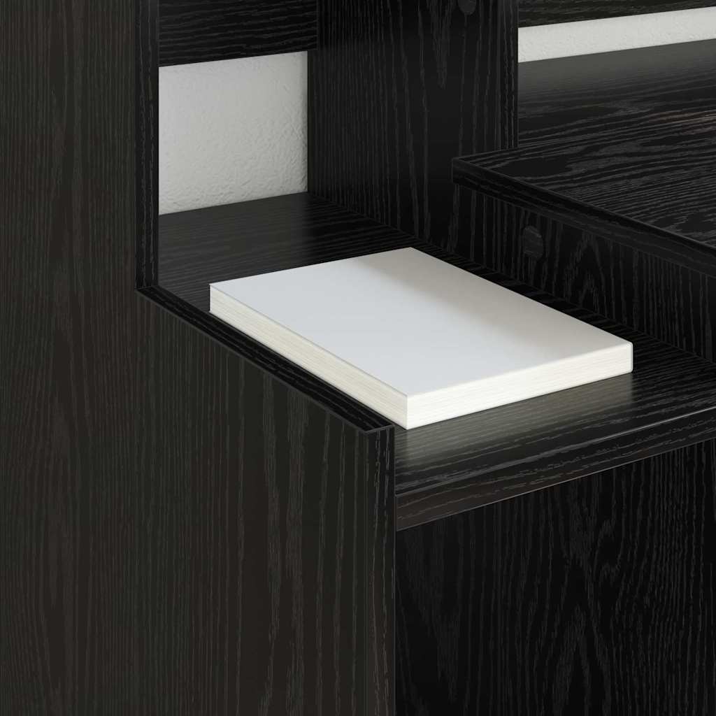 Scrivania Rovere Nero 97 x 45 x 90 cm Legno multistrato