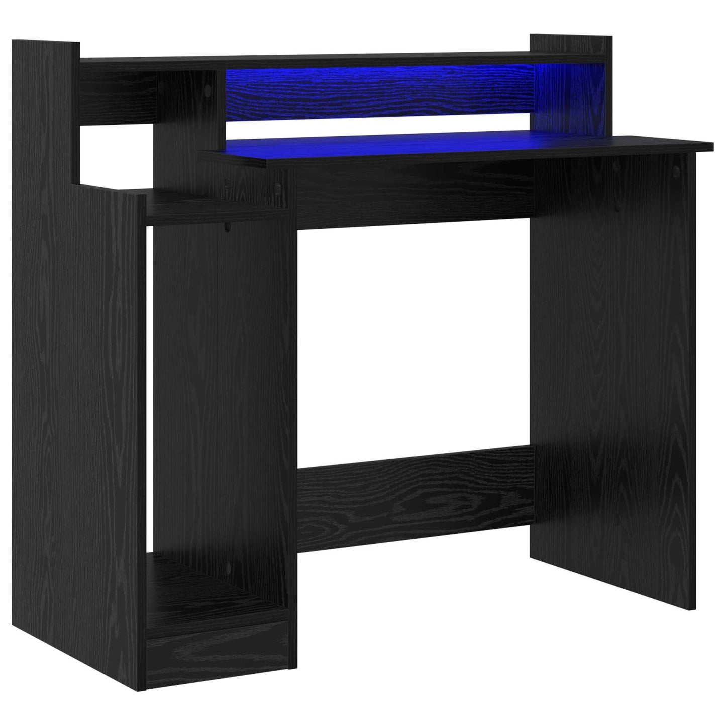 Scrivania Rovere Nero 97 x 45 x 90 cm Legno multistrato