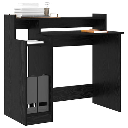 Scrivania Rovere Nero 97 x 45 x 90 cm Legno multistrato