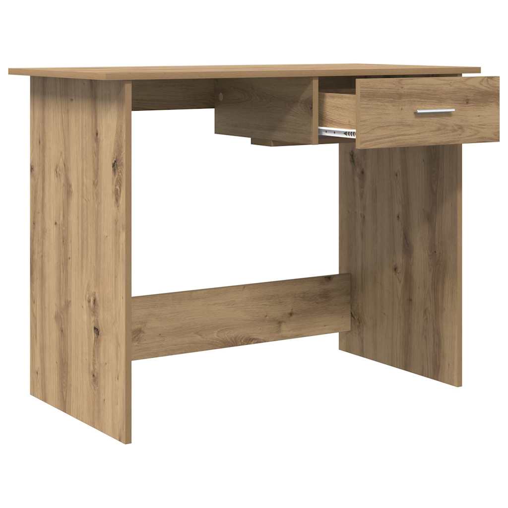 Scrivania Rovere artigianale 100 x 50 x 76 cm Legno multistrato