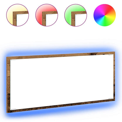 Specchio Legno vecchio 90 x 8,5 x 37 cm Legno multistrato
