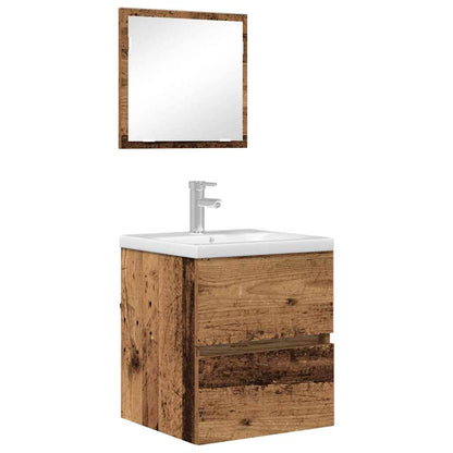 Mobile da Bagno con cassetto Legno vecchio 41 x 38,5 x 45 cm