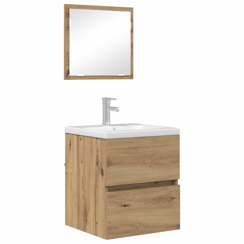 Mobile da Bagno Rovere artigianale 41 x 38,5 x 45 cm
