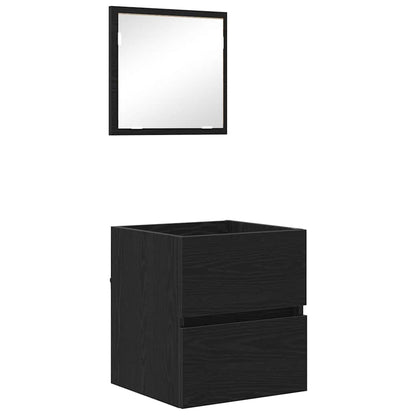 Mobile da Bagno Rovere Nero 41 x 38,5 x 45 cm Legno multistrato