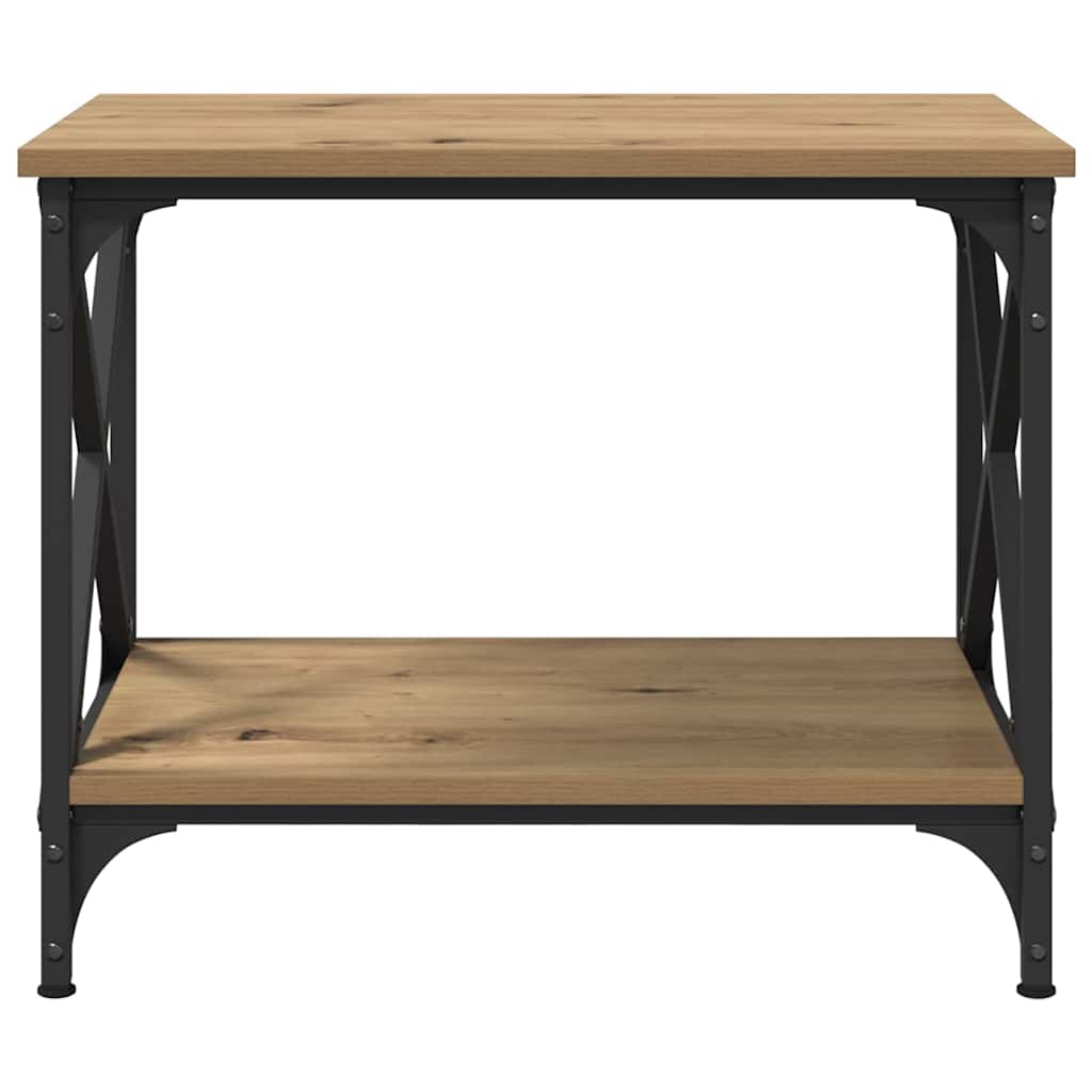 Tavolo laterale Rovere artigianale 55 x 38 x 45 cm