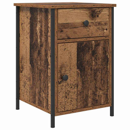 Armadio da Notte 2 pcs Legno vecchio 40 x 42 x 60 cm