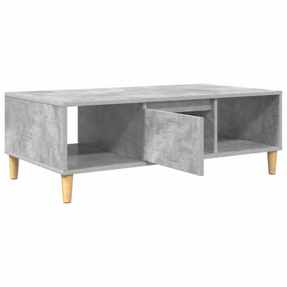 Tavolino da salotto Grigio cemento 102 x 55 x 35 cm