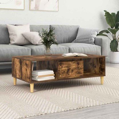 Tavolino da salotto Rovere fumÃ© 102 x 55 x 35 cm