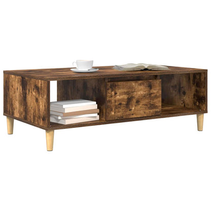 Tavolino da salotto Rovere fumÃ© 102 x 55 x 35 cm