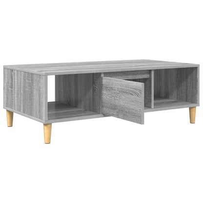 Tavolino da salotto Grigio Sonoma 102 x 55 x 35 cm