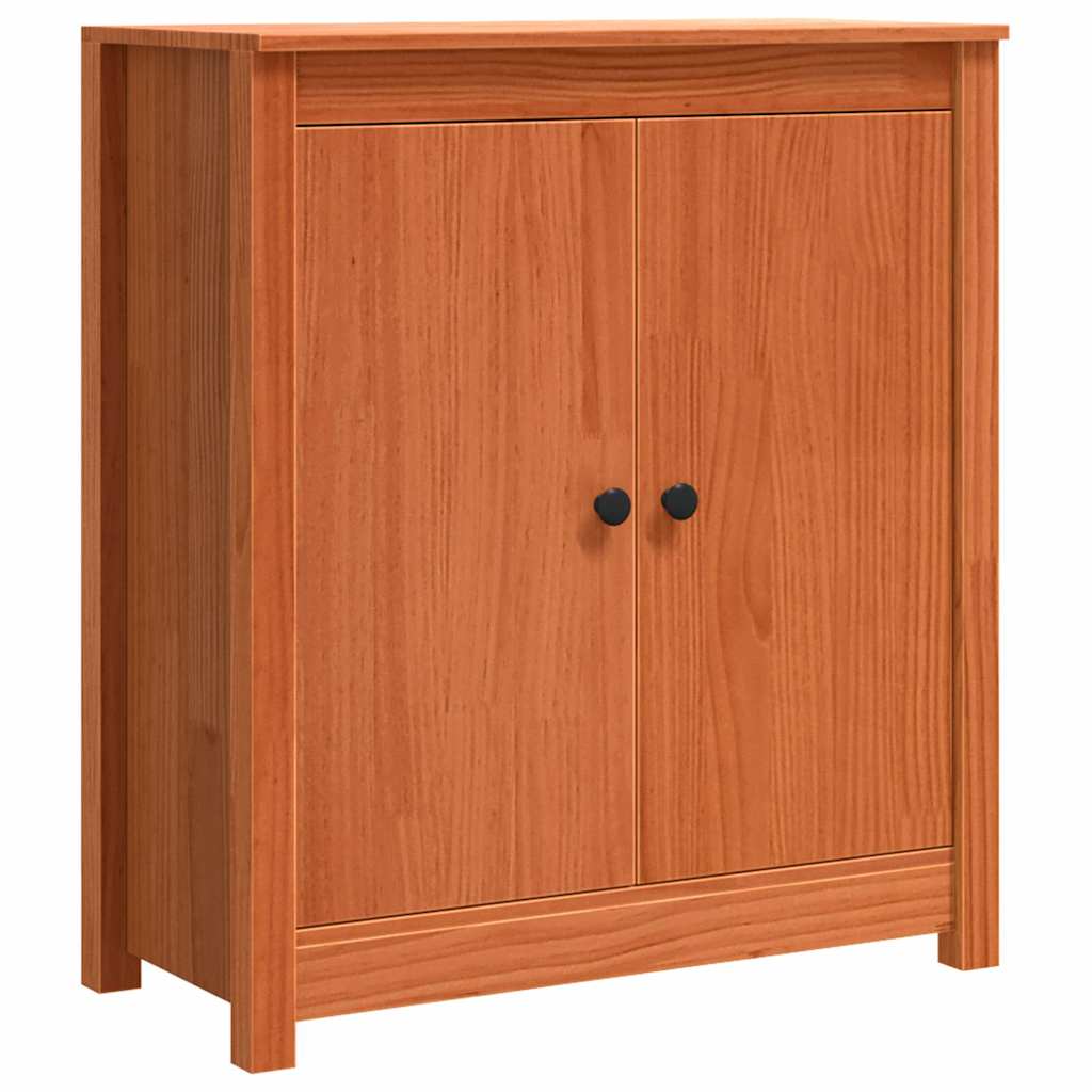 Credenza Marrone cerato 70 x 35 x 80 cm Pino massello