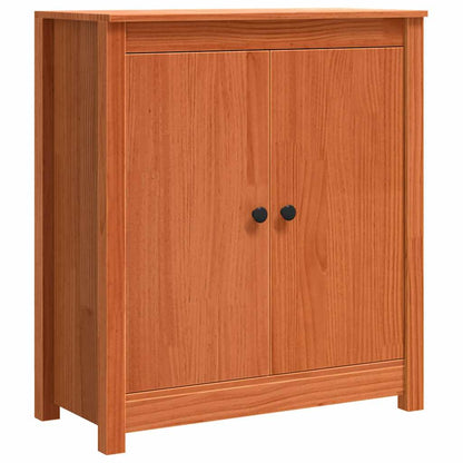 Credenza Marrone cerato 70 x 35 x 80 cm Pino massello