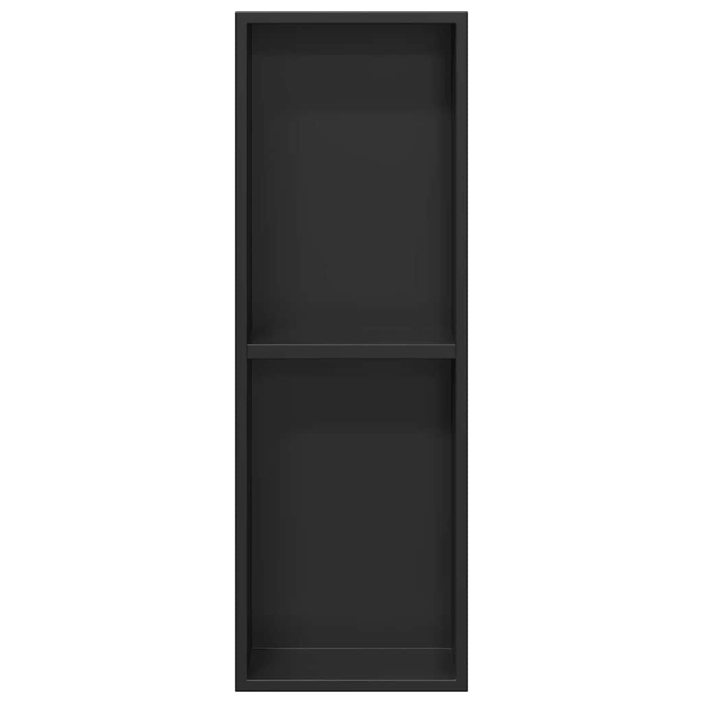 Nicchia per doccia Nero 60 x 20 x 9,5 cm Acciaio inossidabile