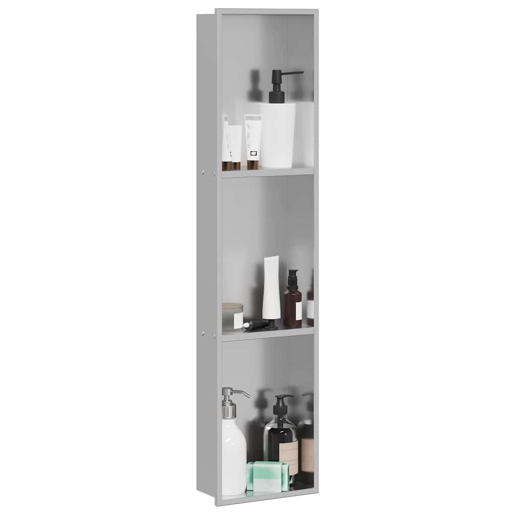 Nicchia per doccia Argento 90 x 20 x 9,5 cm