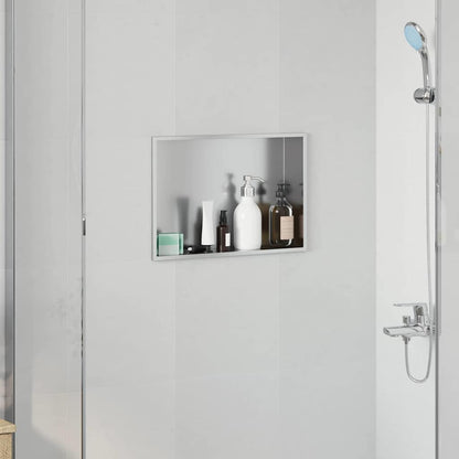 Nicchia per doccia Argento 45 x 30 x 9,5 cm