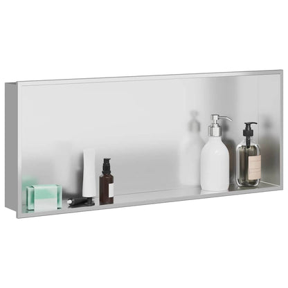 Nicchia per doccia Argento 75 x 30 x 9,5 cm