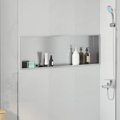 Nicchia per doccia Argento 90 x 30 x 9,5 cm