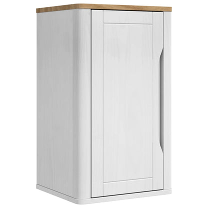 Armadio da bagno a muro con porta FLORO Bianco 35 x 30 x 60 cm