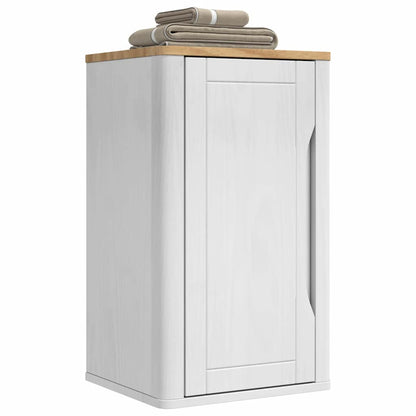 Armadio da bagno a muro con porta FLORO Bianco 35 x 30 x 60 cm