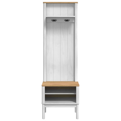 Armadio per corridoio FLORO Bianco 50 x 40 x 158 cm