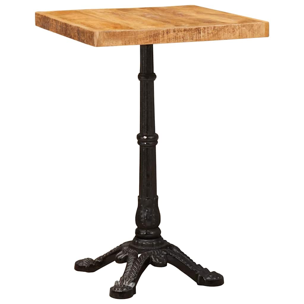 Tavolo da bistrot Marrone Legno di mango massello