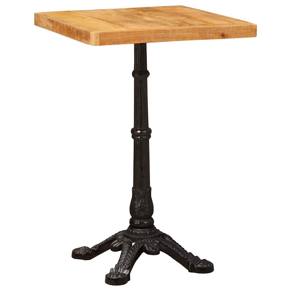 Tavolo da bistrot Marrone Legno di mango massello