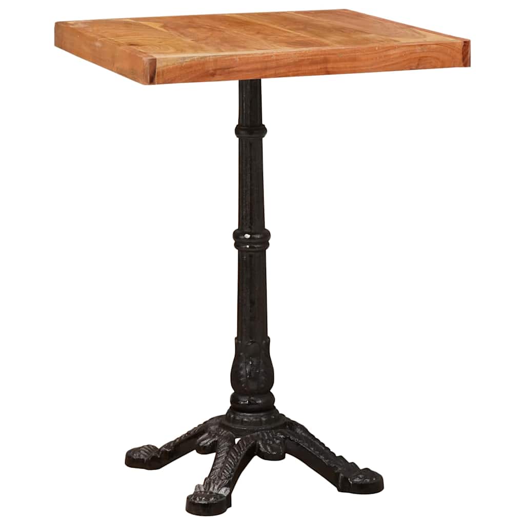 Tavolo da bistrot Marrone Legno di Acacia Massello