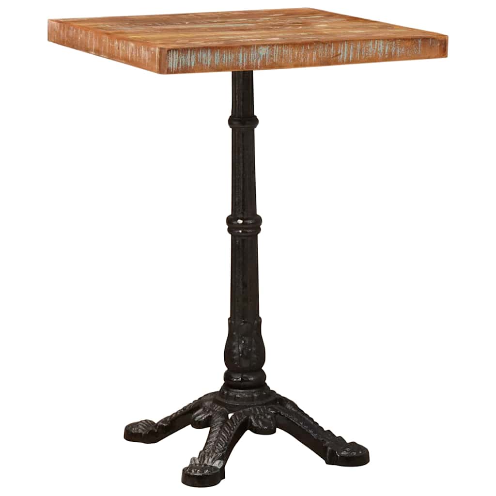 Tavolo da bistrot Marrone Legno Recuperato Massello