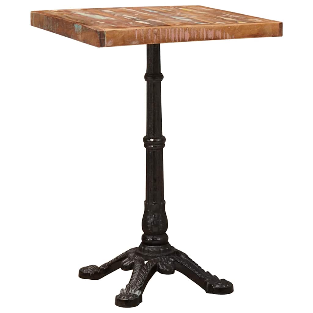 Tavolo da bistrot Marrone Legno Recuperato Massello