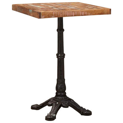 Tavolo da bistrot Marrone Legno Recuperato Massello