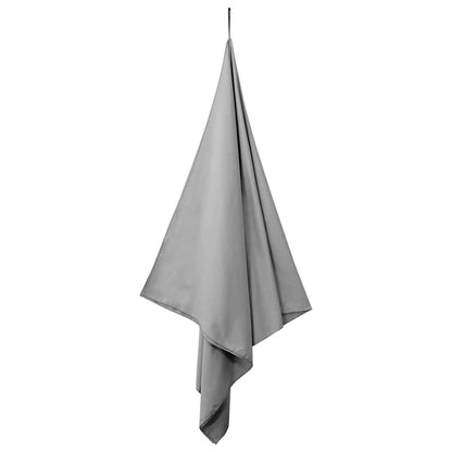Asciugamani Sportivi 2 pcs Grigio scuro 200 x 100 cm