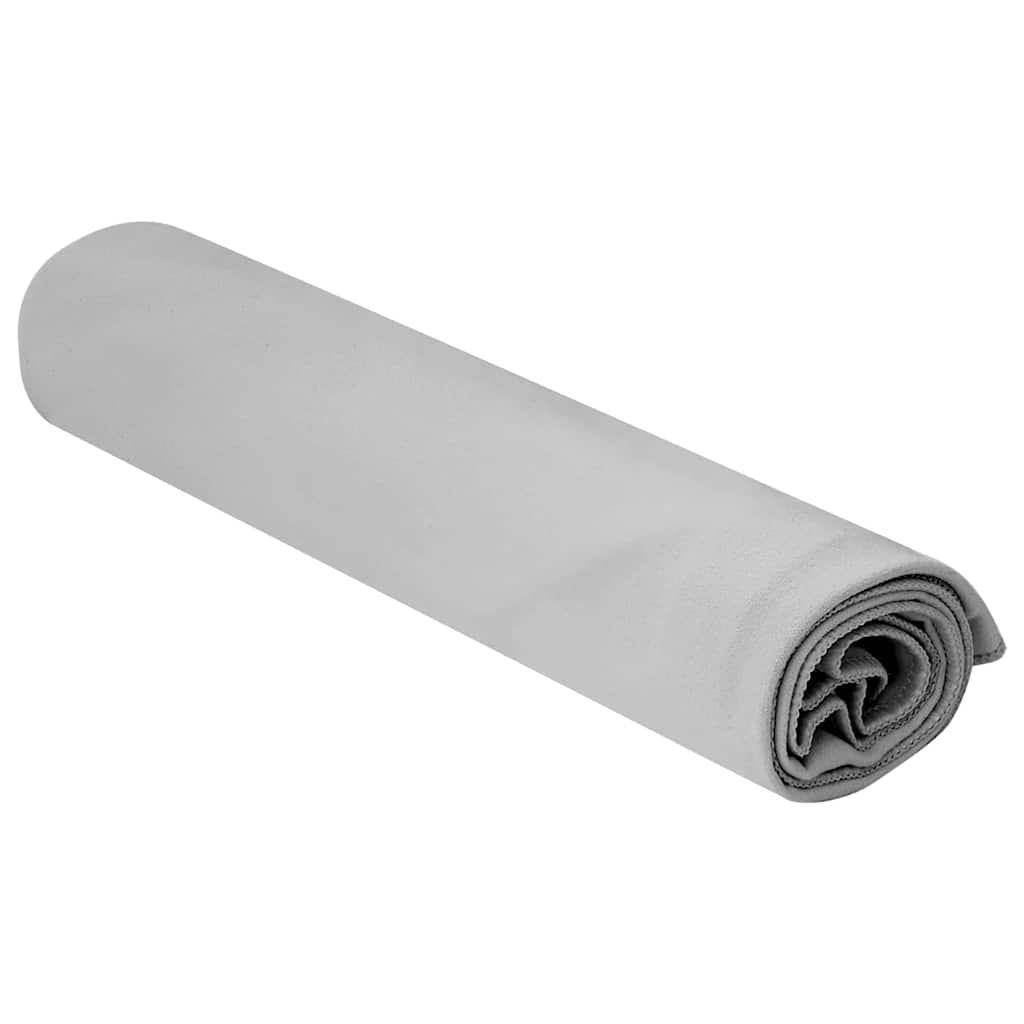 Asciugamani Sportivi 2 pcs Grigio 100 x 50 cm