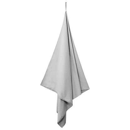 Asciugamani Sportivi 2 pcs Grigio 180 x 90 cm