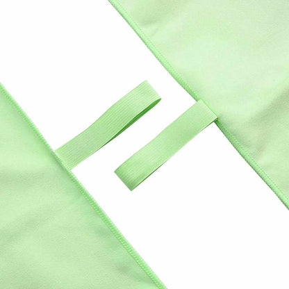 Asciugamani Sportivi 2 pcs Verde 100 x 50 cm