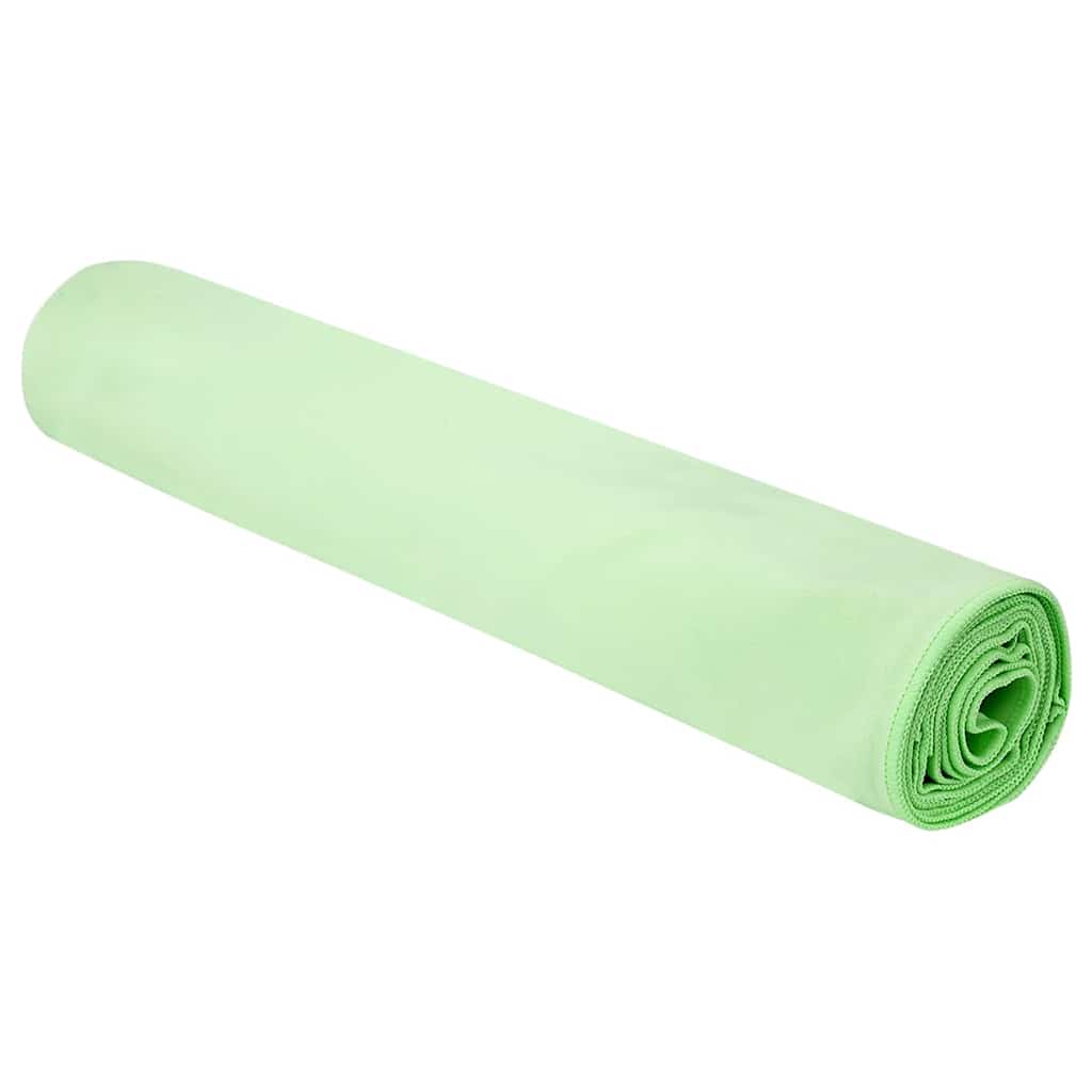 Asciugamani Sportivi 2 pcs Verde 200 x 100 cm