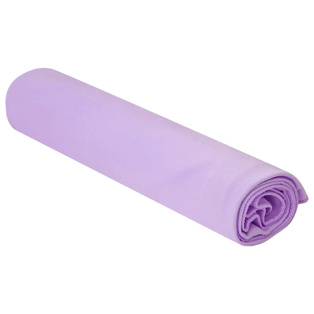 Asciugamani Sportivi 2 pcs Viola 100 x 50 cm