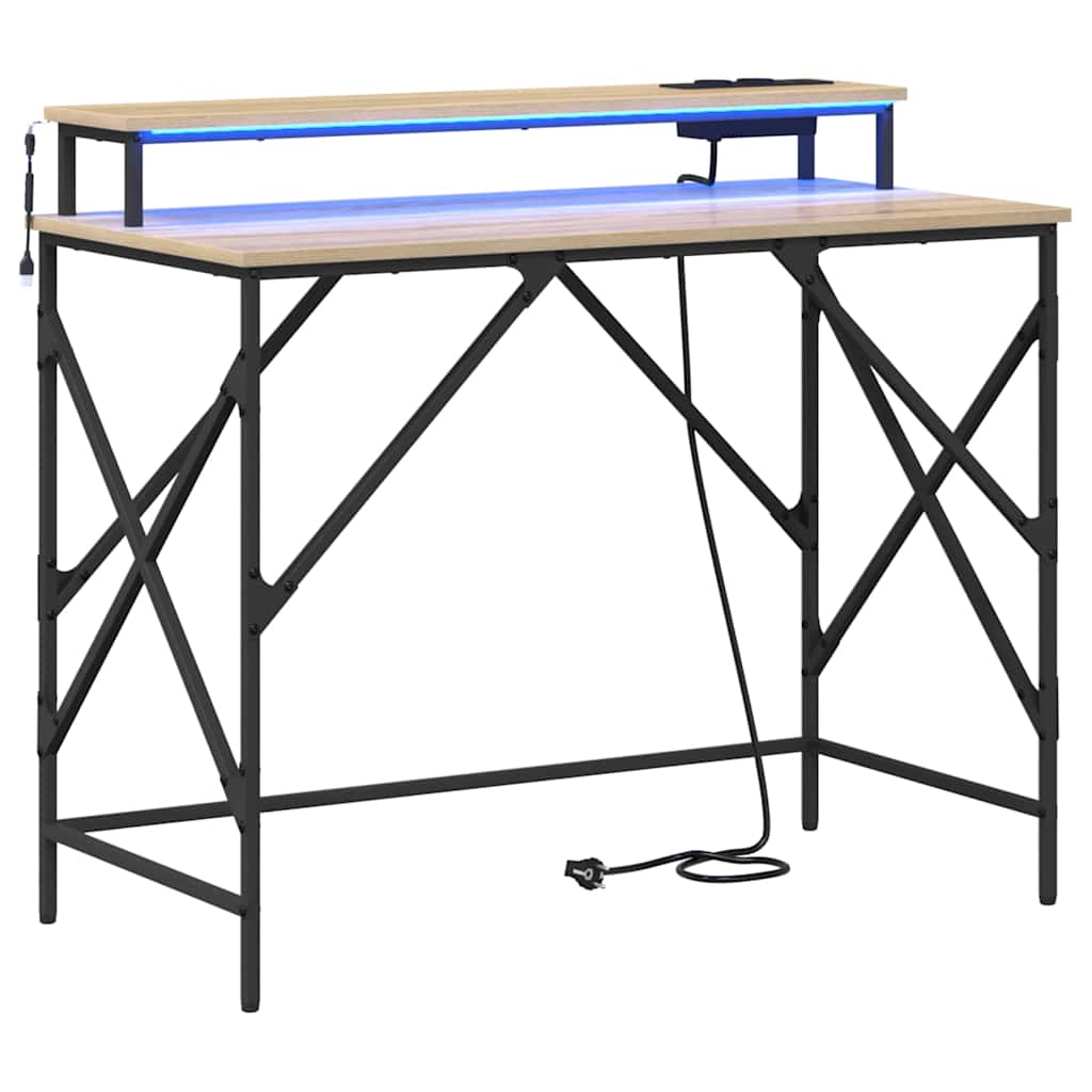 Scrivania Rovere Sonoma 100 x 50 x 86,5 cm Legno multistrato