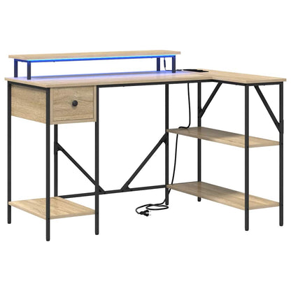Scrivania Rovere Sonoma 120 x 79 x 86,5 cm Legno multistrato