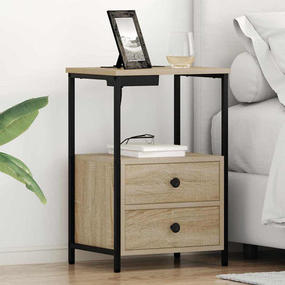 Armadio da Notte con cassetto Rovere Sonoma 40 x 31 x 60 cm