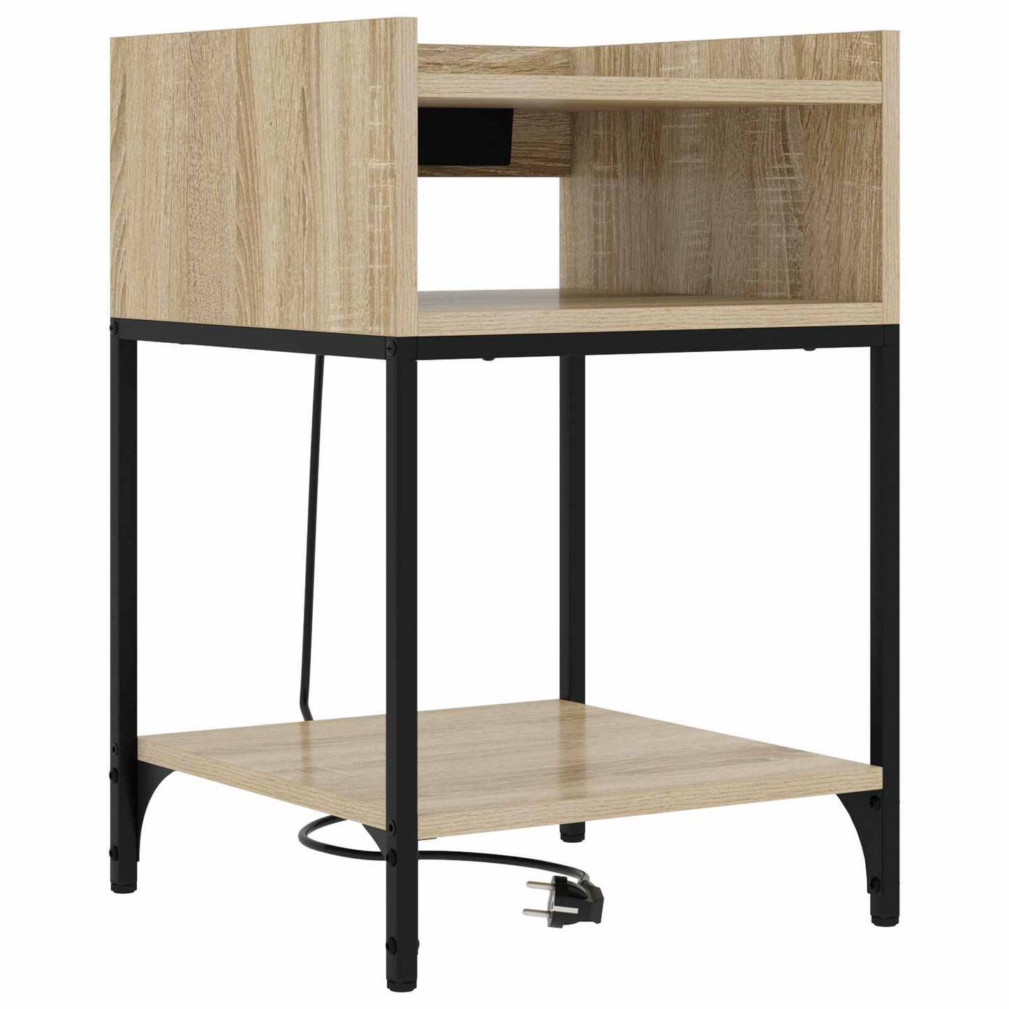 Armadio da Notte 2 pcs Rovere Sonoma 40 x 40 x 61 cm