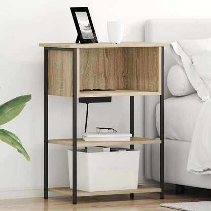 Armadio da Notte Rovere Sonoma 55 x 31 x 76 cm