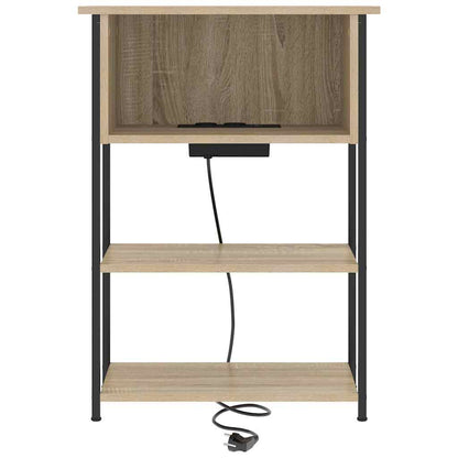 Armadio da Notte Rovere Sonoma 55 x 31 x 76 cm