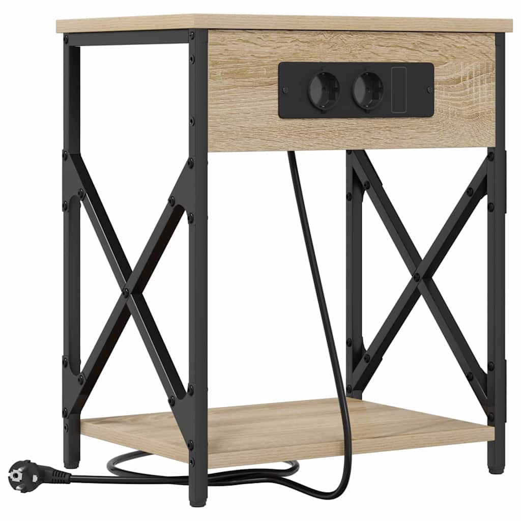 Armadio da Notte Rovere Sonoma 41 x 31 x 51 cm