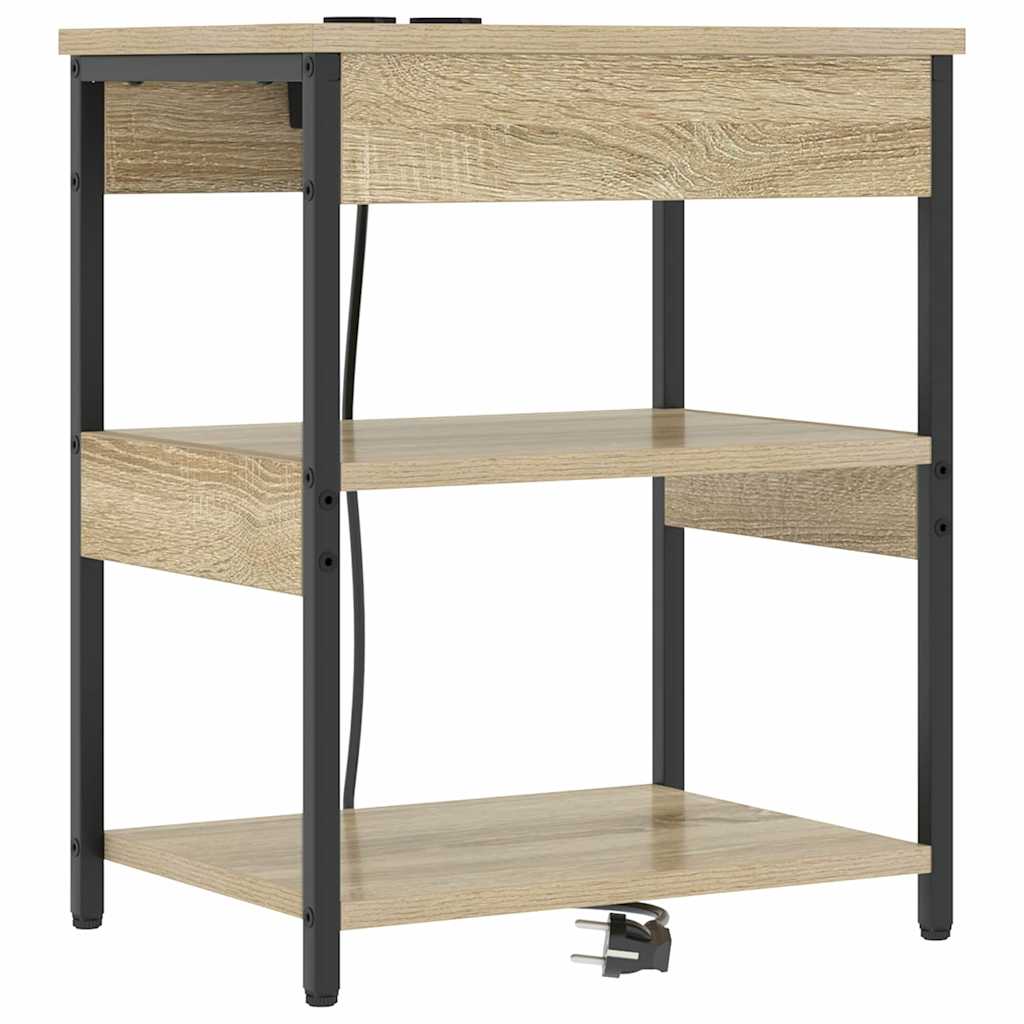 Armadio da Notte Rovere Sonoma 41 x 31 x 51 cm